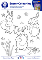 Easter Colouring Activity Sheet