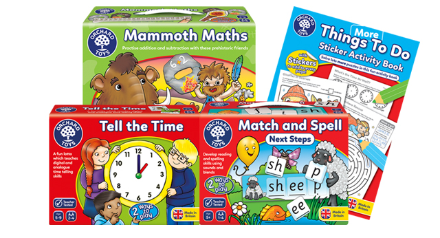 Orchard Toys Home Learning Packs