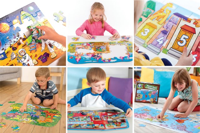 Kids Childrens Jigsaw Puzzles Educational Toys Puzzles Mathematics Learning