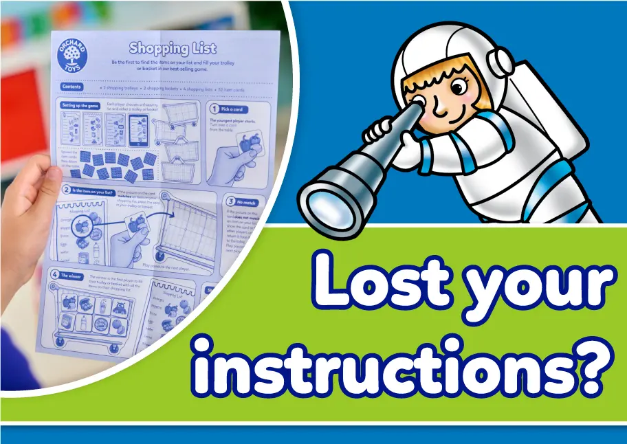 Lost your instructions?