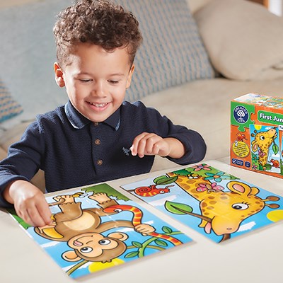 Orchard Toys PETS Baby/Toddler/Child 2-Piece First Jigsaw Puzzle Animals BN 