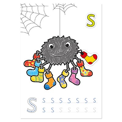 ABC Colouring Book  With Stickers