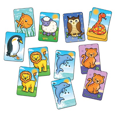 Orchard Toys MINI GAME ANIMAL MATCH Kids Child Educational Game Puzzle 3 yrs BN 