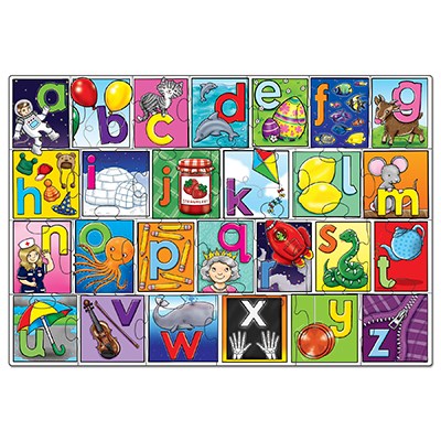 Big Alphabet Jigsaw Puzzle Big Alphabet Jigsaw Puzzle