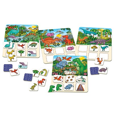 Orchard Toys DINOSAUR LOTTO Educational Game Puzzle BN 