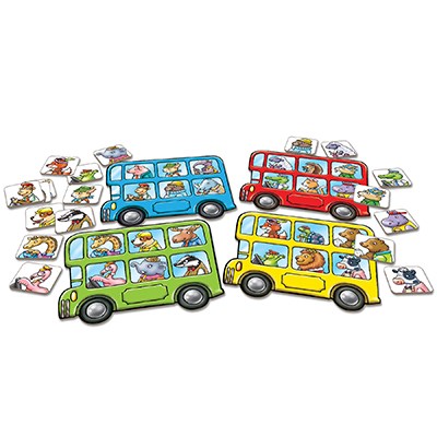 Orchard Toys Little Bus Lotto Mini Travel Game 