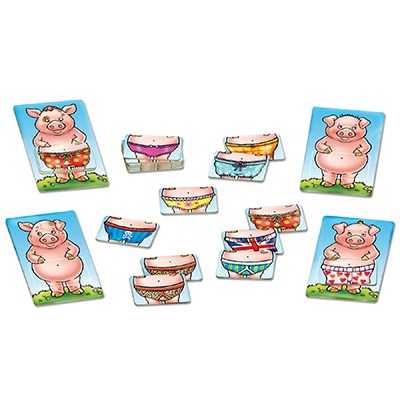 Orchard Toys Pigs in Pants and Teddy Opposites 3y for sale online 
