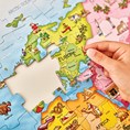 World Map Puzzle & Poster