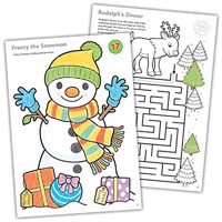 Countdown to Christmas Activity Book