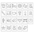 First Words Colouring Book