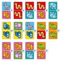 Jungle Dominoes Game Misplaced Pieces