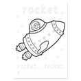 First Words Colouring Book
