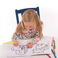 First Words Colouring Book