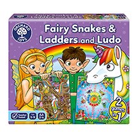 Fairy Snakes & Ladders and Ludo Board Game