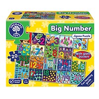 Big Number Jigsaw Puzzle