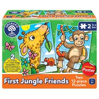 Orchard Toys WHAT DO I DO Kids/Children's 3-Piece First Jigsaw Puzzle Set BN 
