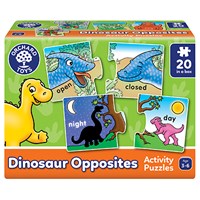 Dinosaur Opposites Jigsaw Puzzles | 20 activity jigsaw puzzles