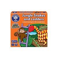 Jungle Snakes & Ladders Mini Game