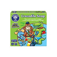 Orchard Toys MINI GAME CROCODILE SNAP Kids Educational Game Puzzle 3 yrs BN 