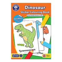 Dinosaurs Colouring Book | With Stickers | Only £3