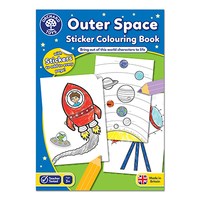 Outer Space Colouring Book | With Stickers