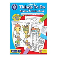 More Things To Do Colouring Book | With Stickers