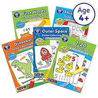 KS1 Home Learning Pack 4 | Five Activity & Sticker Books