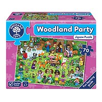 Woodland Party Jigsaw Puzzle