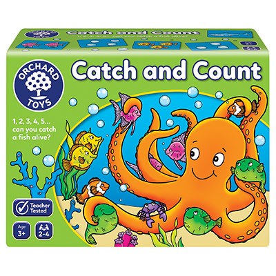 Orchard Toys Catch & Contare Gioco Educativo Puzzle Nuovo con confezione 