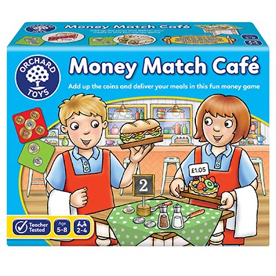 Orchard Toys 500 International Money Match Café Fun Learning Games Ages 5yrs+ 