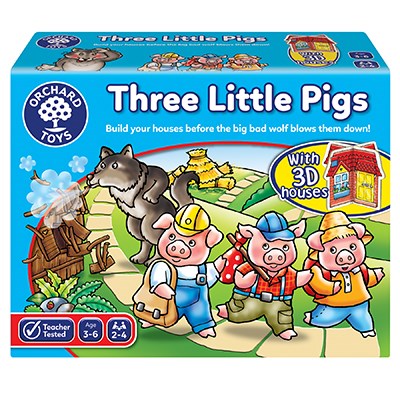 Three Little Pigs Board Game Three Little Pigs Board Game