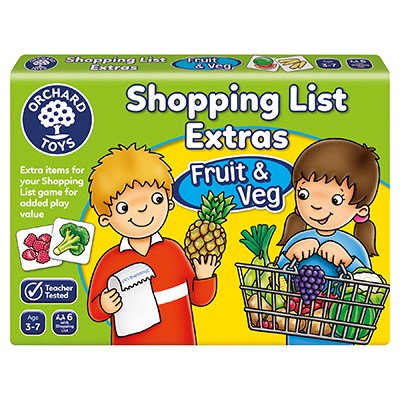 Shopping List Extras - Fruit & Veg