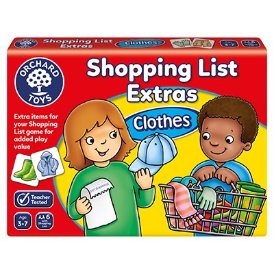 Shopping List Extras - Clothes
