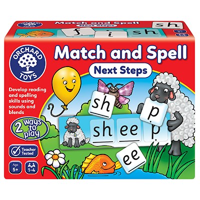 Orchard Toys Match and Spell Next Steps Board Game 