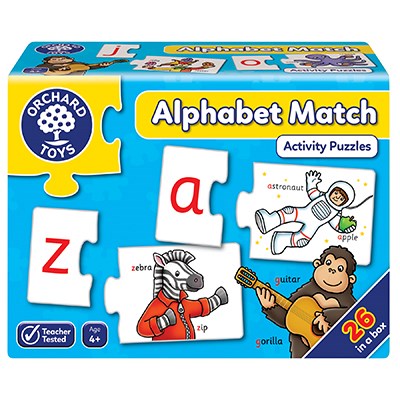Orchard Toys look e trovare Alfabeto Educativo Gioco Puzzle BN 