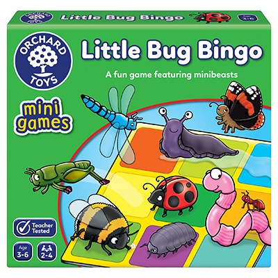 Orchard Toys petit Bug Bingo MINI/Voyage jeu 