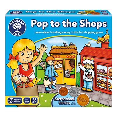 Orchard Toys INTERNATIONAL POP TO THE SHOPS Educational Game Puzzle BNIP 
