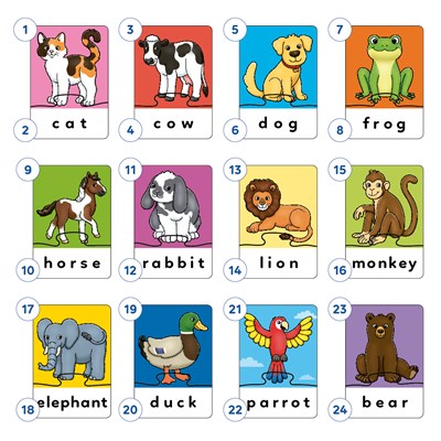 First Animals Game Misplaced Pieces