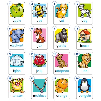 Alphabet Flashcards Misplaced Pieces