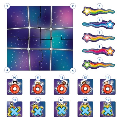Astronauts And Crosses Misplaced Pieces