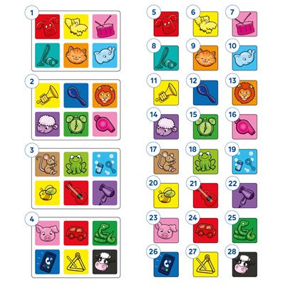 First Sounds Lotto Game Misplaced Pieces