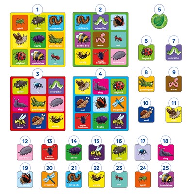 Little Bug Bingo Mini Game Misplaced Pieces