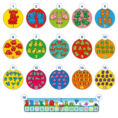 One Dog Ten Frogs Game Misplaced Pieces