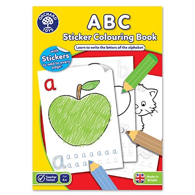 ABC Colouring Book  With Stickers