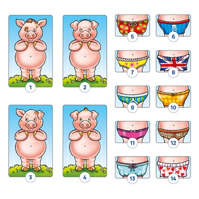 Pigs in Pants Game Misplaced Pieces