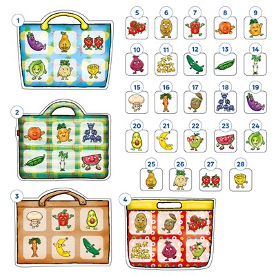 Super Shoppers Game Misplaced Pieces