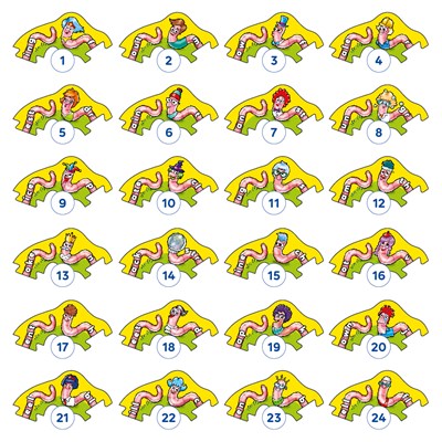 Wiggly Words Game Misplaced Pieces