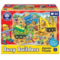 Busy Builders Jigsaw Puzzle