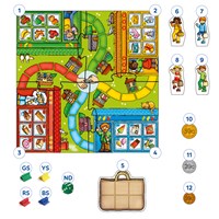 Pop to the Shops International Board Game Misplaced Pieces