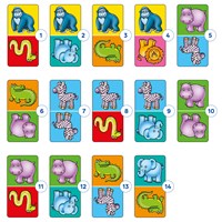 Jungle Dominoes Game Misplaced Pieces